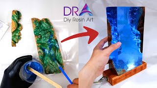 Diy epoxy resin lamp art for beginners | | Diy Resin Art