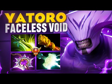 Видео: Yatoro ПОКАЗАЛ НАСКОЛЬКО СИЛЕН ВОЙД В ЭТОЙ ИГРЕ🔥| Faceless Void 7.35d