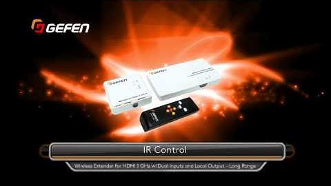 Gefen Wireless for HDMI 5 GHz LR Extender at KVMGalore.com