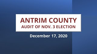 Anterim County Election Audit