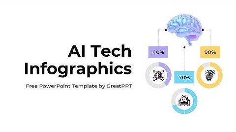 Free AI Tech Infographics for PowerPoint & Google Slides by GreatPTP