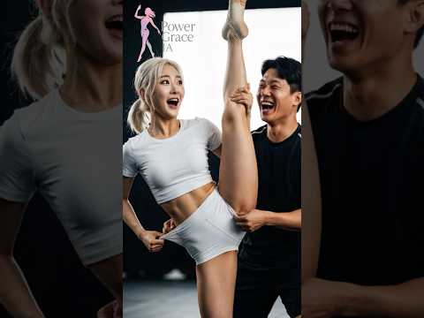 ⚪🤸♀️ 한국 체조 훈련의 즐거운 실제 순간!