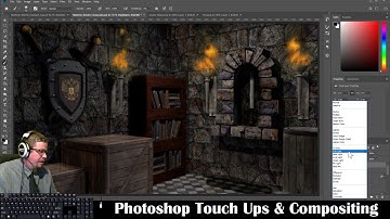Autodesk Maya 2019: Photoshop Touch Ups and Compositing