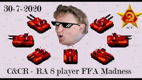 C&C Remastered - Red Alert - Two 8-Player FFA rounds!