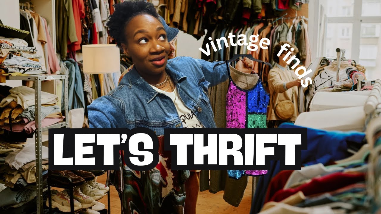 A Trip To The Thrift Store | I FOUND REAL VINTAGE ITEMS + Try-On Haul ...