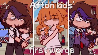 · Afton kids FIRST WORDS || FnaF || Gacha Fnaf | Gacha Afton · screenshot 5