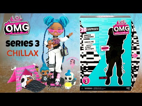 Лялька LOL OMG Chillax ЛОЛ ОМГ Леді-Релакс чиллакс серії 3 L. O. L. Surprise! S3 O. M. G 570165 Оригінал, видео 1