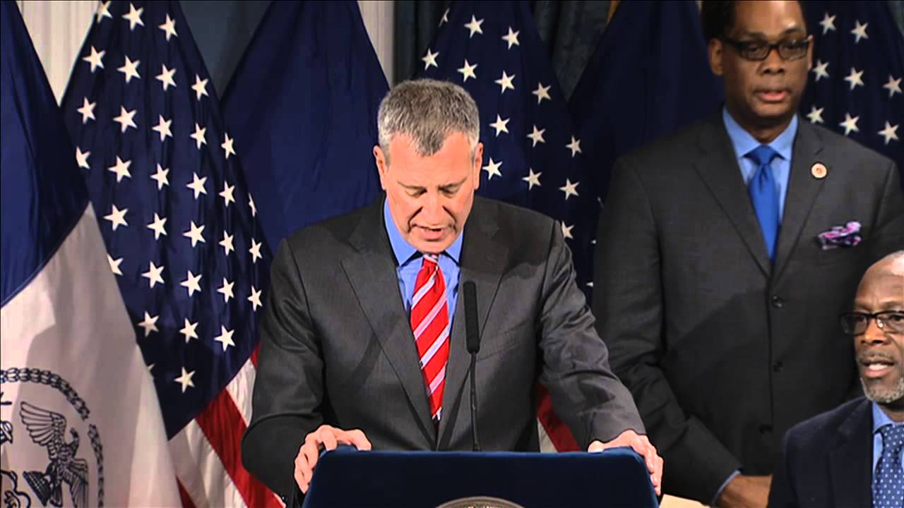 Mayor de Blasio Holds Public Hearing for and Signs Eight Pieces of Legislation mayor de blasio children