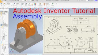 Bracket and Roller Assembly | Autodesk Inventor Tutorial