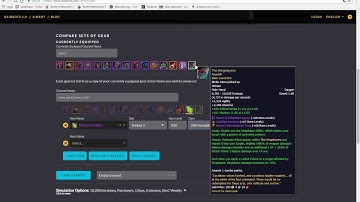 How to compare gear using Raidbots.com