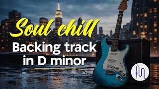 Soul Smooth Backing track in Dm | Guitar practice