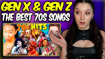 Gen X & Gen Z -  The Best 70s Songs Of All Time | FIRST TIME REACTION
