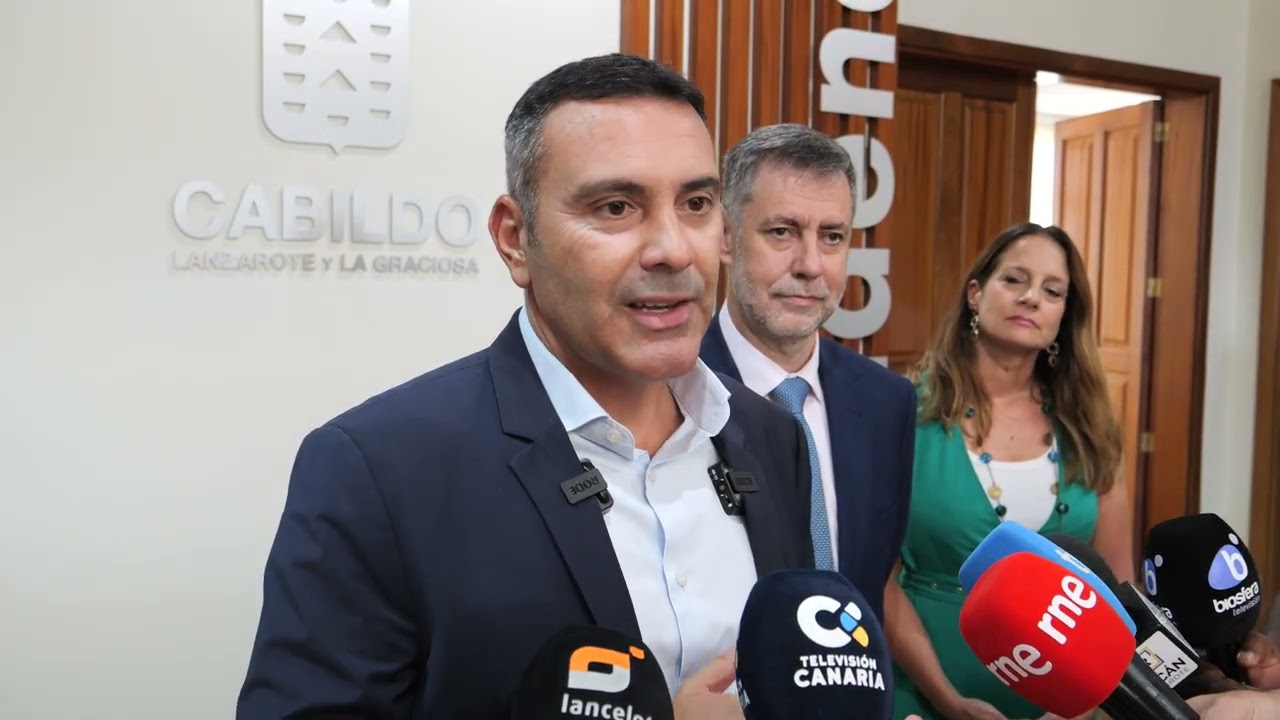 🎥Oswaldo Betancort: Lanzarote y Cantabria sellan una alianza para reforzar su promoción turística