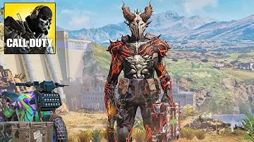 LAZARUS DEMONIC WARRIOR GAMEPLAY CALL OF DUTY MOBILE