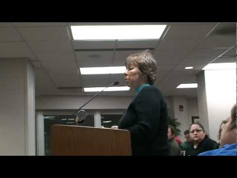 Donna Roberts Spoke Before Legislators Regarding T...