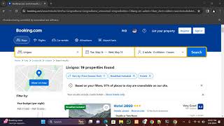 Booking.com Data Scraping with Python | Automated Hotel Data Extraction Using Custom Filters