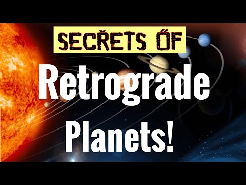 Video: Retrograde Planeten In