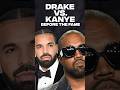 Drake vs kanye freestyling before the fame shorts drake kanyewest