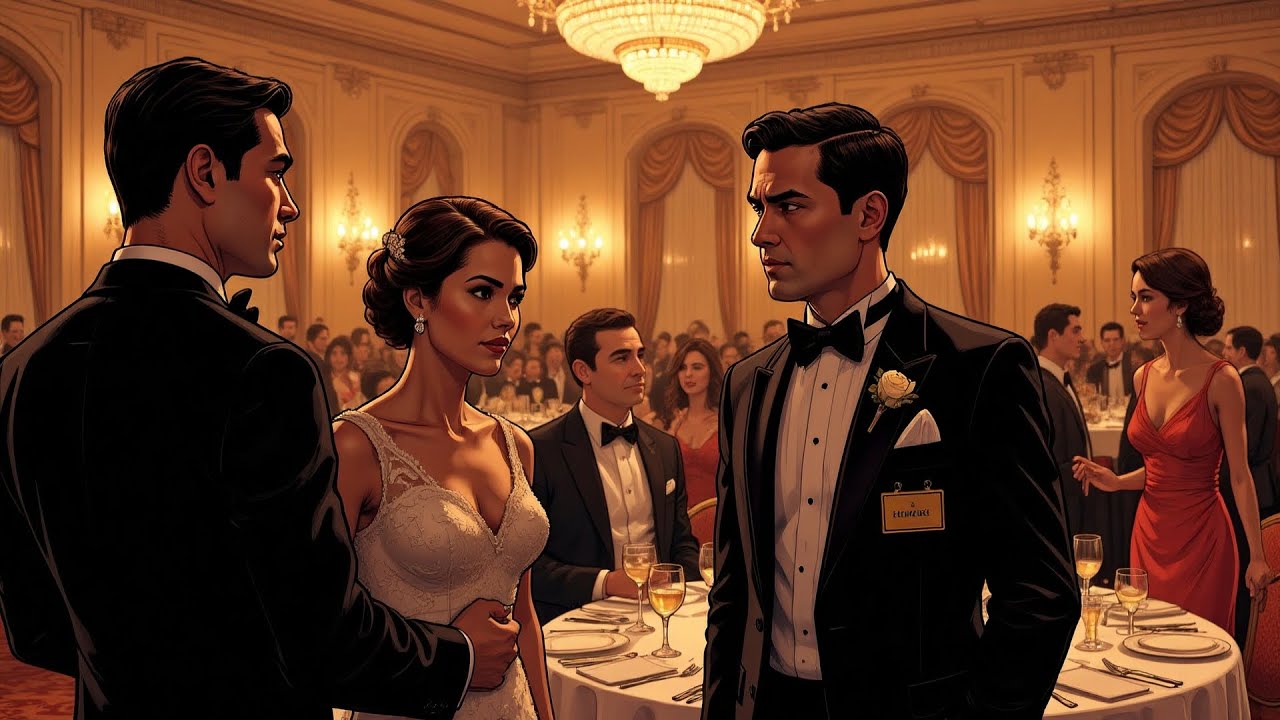 En el aniversario de boda de los padres de mi esposa, di mi nombre pero el personal se veía...