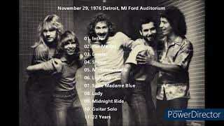 Styx Live November 29, 1976 Detroit, MI Ford Auditorium