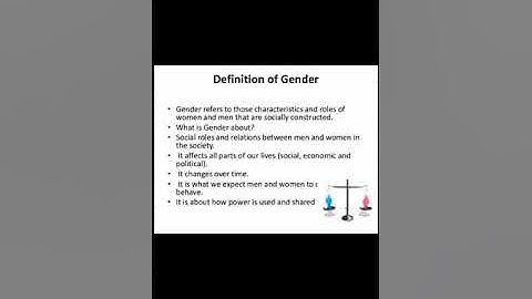 gender studies lecture 2