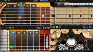 Cover Lagu 7 sumpah - New Eta.REAL DRUM, REAL GITAR, REAL BASS