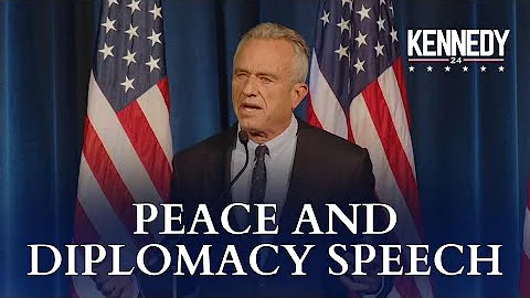 Robert F. Kennedy, Jr. | "Peace and Diplomacy" Speech | New Hampshire 6-20-23