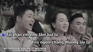 KARAOKE (Không Bè) | Khóc Cho Người Ai Khóc Cho Anh | Gia Huy | Beat có Rap