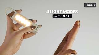 XECH BEAM Rechargeable Flashlight Unboxing, How to use | Best USB-C Torch | Power Cuts & Emergencies screenshot 5