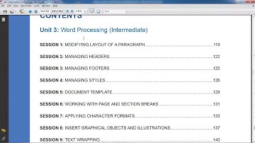 Class-10 | IT-402 | L.2. Word Processing Intermediate|Part-4