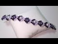 Beaded bracelet making * Браслет из жемчуга и бисера *