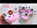 Резинки Принцессы в Пышной Юбке / МК Канзаши / DIY Princess Elastic Bands