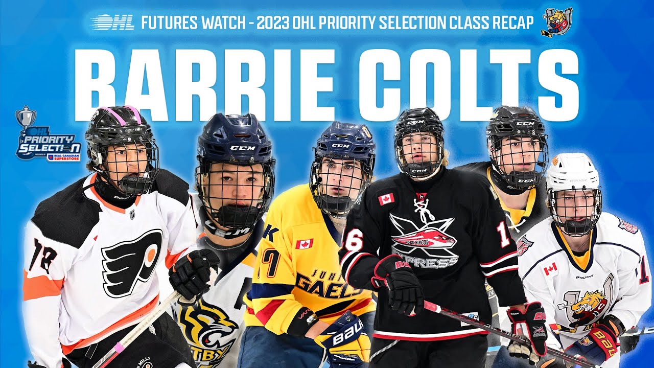2023-2024 OHL Futures Watch - Barrie Colts