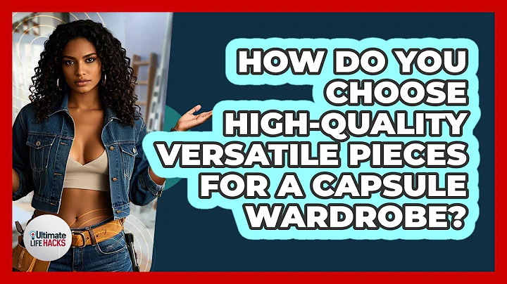 How Do You Choose High-quality Versatile Pieces For A Capsule Wardrobe? - Ultimate Life Hacks