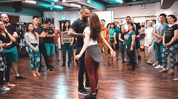 Alex & Mathilde - Brazilian Zouk Ondulation Demo