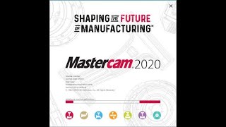 3D Milling via MasterCAM 2020 HLE