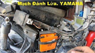 Học sửa xe máy Hệ thống điện đèn | Mạch đánh lửa ic Yamaha | IC ignition circuit Yamaha