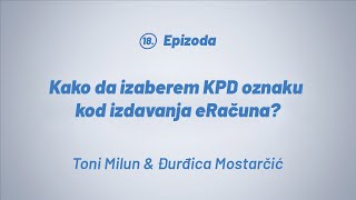 V18 Kako da izaberem KPD oznaku kod izdavanja eRačuna?