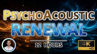 Precision Noise Masking | PsychoAcoustic Renewal for Undisturbed Deep Sleep | Low Hum | 12 Hours