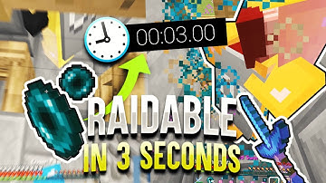 I PEARLED IN AND MADE THEM RAIDABLE IN 3 SECONDS... *NEW RECORD* | Minecraft HCF