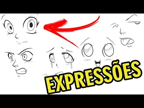 Como desenhar Mangá - Olhos #1 