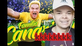 MUITO RUIM ??? Familia Canarinho Musica Oficial - Copa do Mundo - REACT