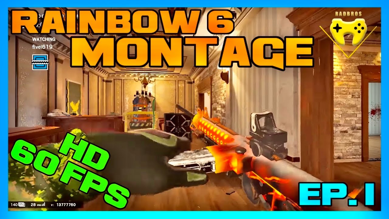 Rainbow Six Siege | MONTAGE | Ranked Gameplay - EP. 1 - YouTube