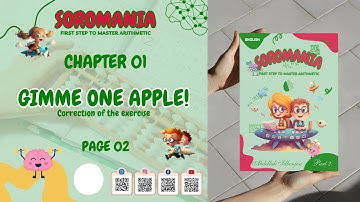 SOROBAN - Learn japanese abacus with SOROMANIA - Part 2 - Chapter 1: Gimme one apple - Exercise