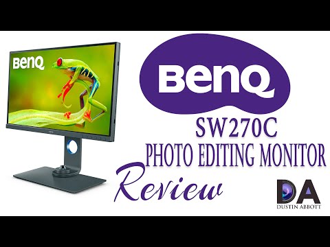 BenQ SW270C Photo Editing Monitor Review | 4K