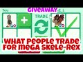 What People Trade For Mega Neon SKELE-REX In adopt Me Trading