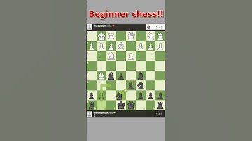 Beginner chess!! chess match highlight// 02 Oct 23      #short  #chess #chessgame #chesscom