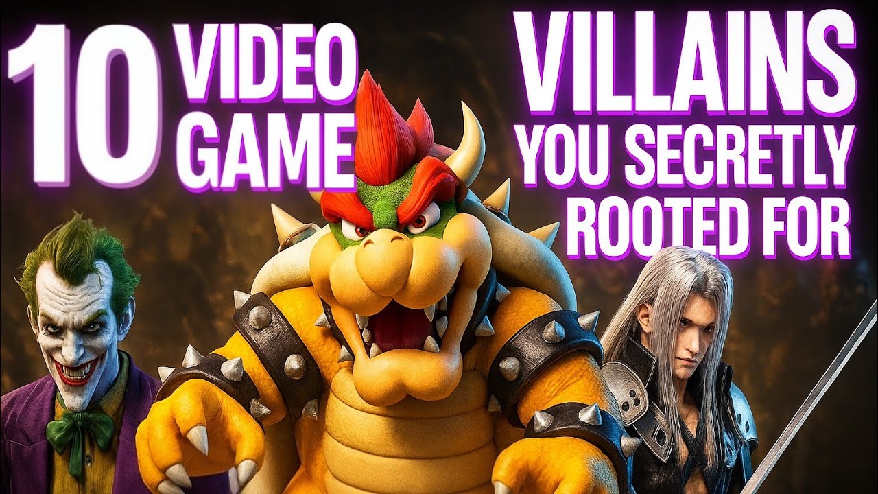 10 Gaming Villains You Actually Wanted to WIN - YouTube