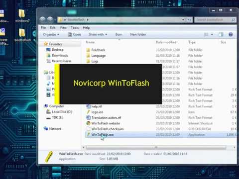 Installing Windows 7 / Server 2008 From USB (Without a CD / DVD Drive)