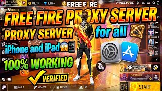 Free Fire Proxy Server Download for iOS/iPhone 📲 (100% Working) 😱